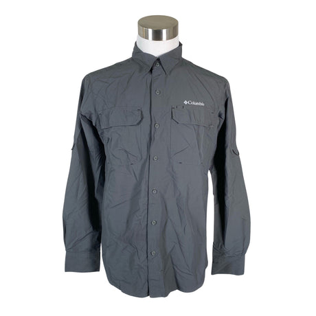 Unisex Columbia - Sports shirt, long sleeve, size M - Gray ()