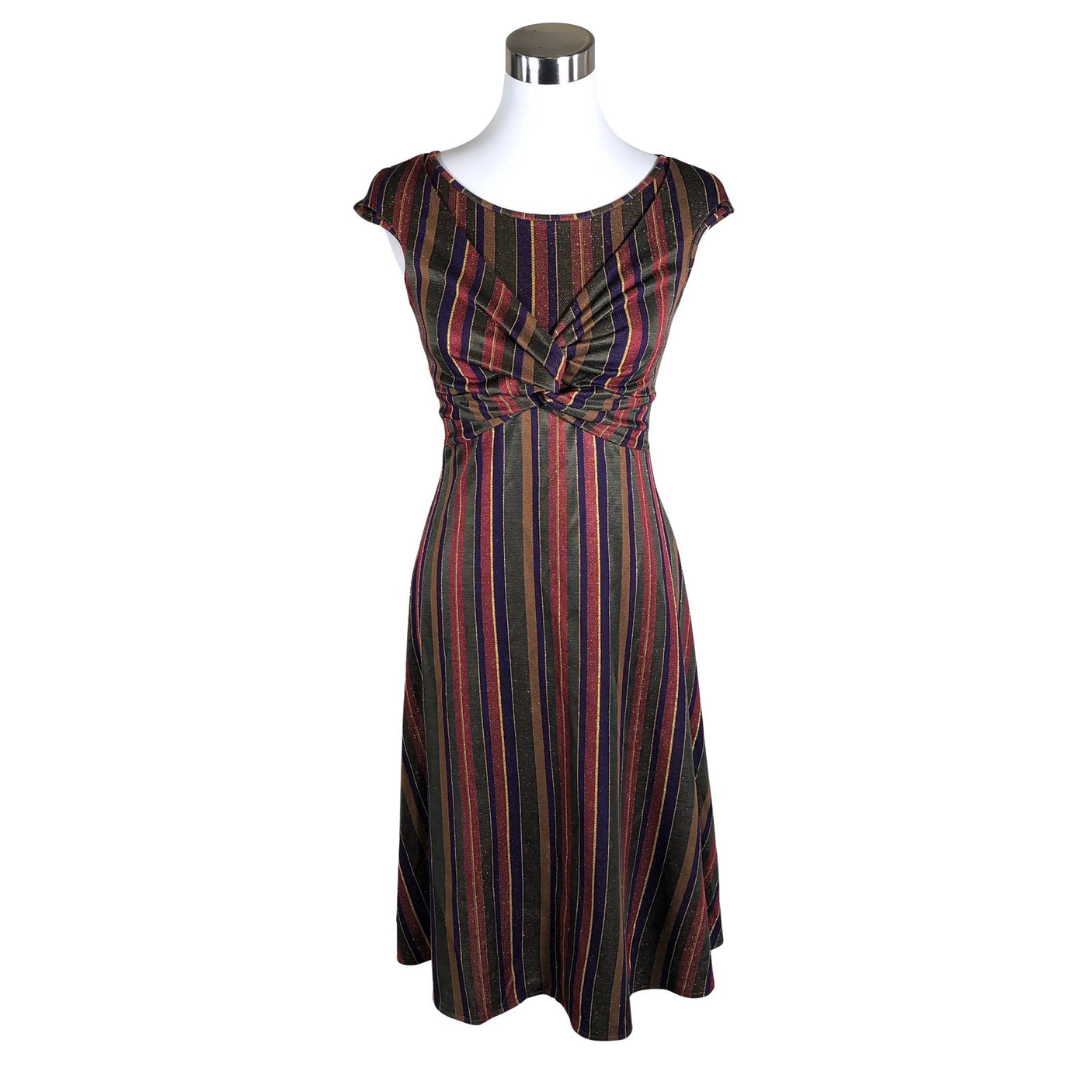 Unisex Rinascimento - Tricot dress, size 34 - Wine red (1)