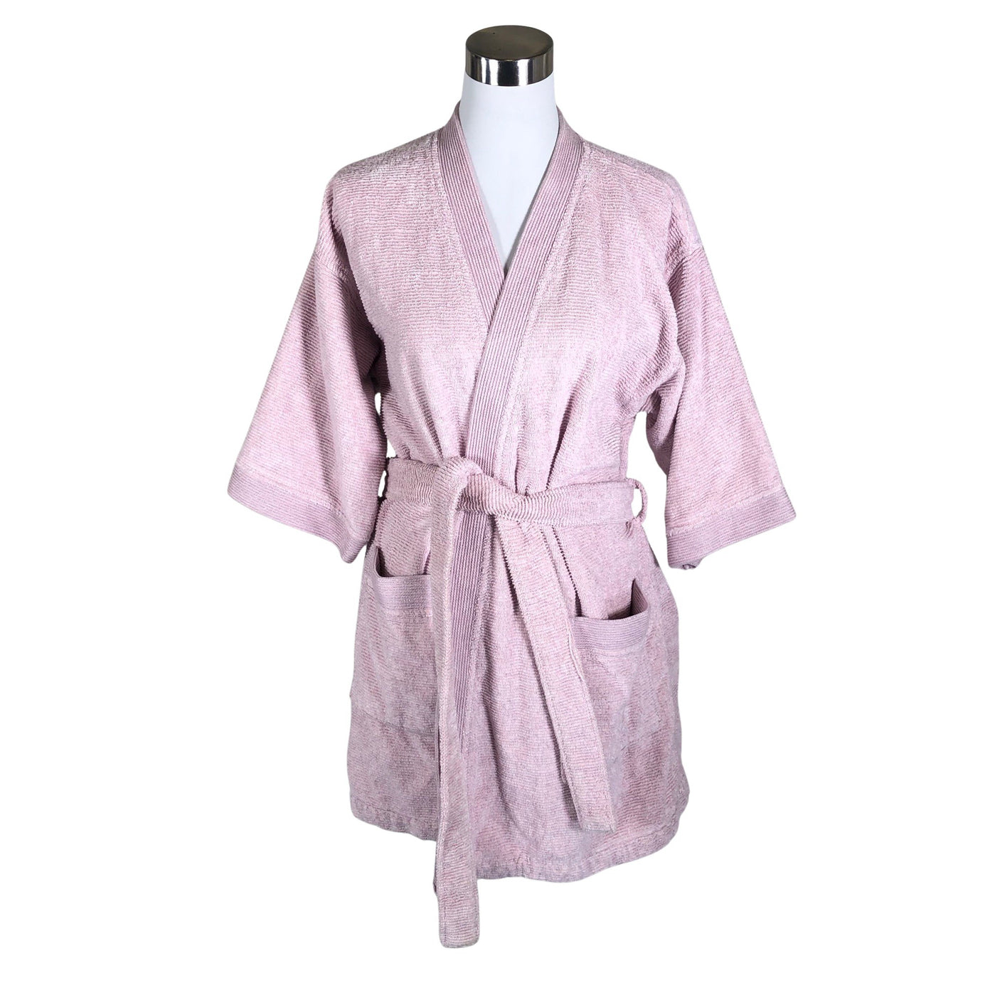Unisex Vallila - Bathrobe, size 38 - Light pink (1)