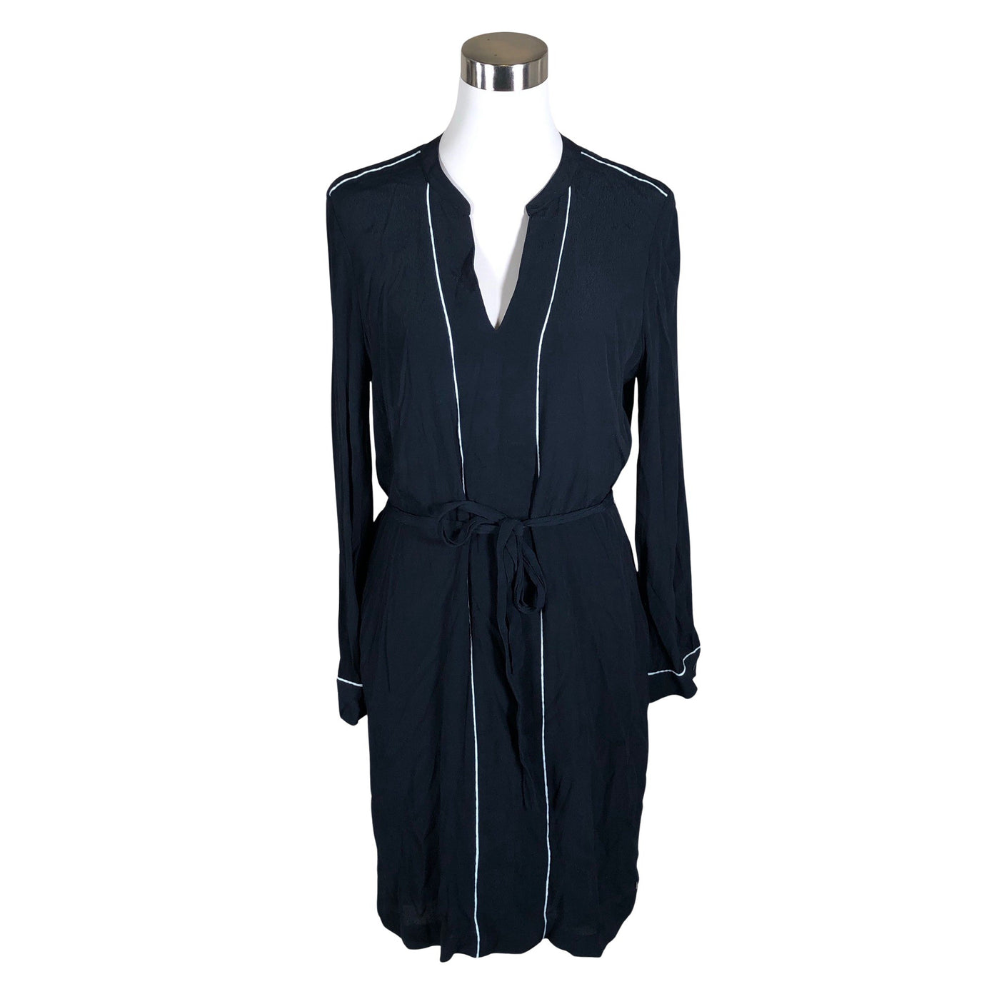 Unisex Tommy Hilfiger - Schiffon dress, size 38 - Blue (1)