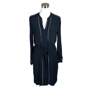 Unisex Tommy Hilfiger - Schiffon dress, size 38 - Blue (1)