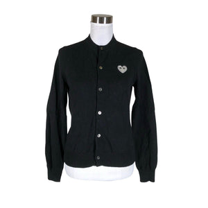 Unisex Comme des Garçons - Cardigan, size 40 - Black (1)