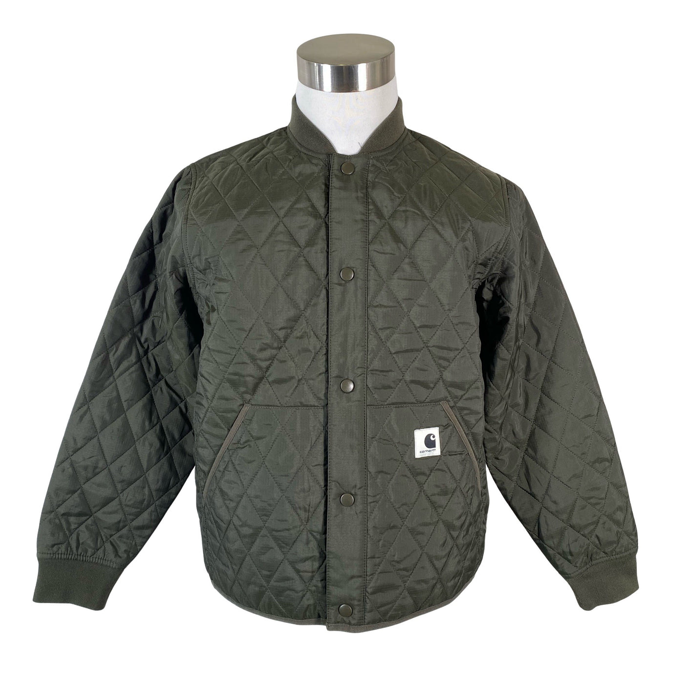Unisex Carhartt - Quilted jacket, size M - Green (1)