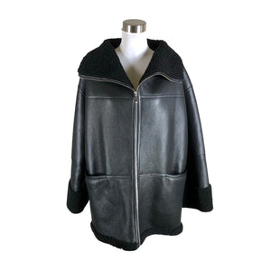 Unisex Totême - Leather jacket, size 36 - Black (1)