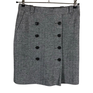 Unisex Tommy Hilfiger - Fabric skirt, size 36 - Gray (1)