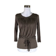 Unisex Filippa K. - Tricot shirt, size 36 - Brown ()