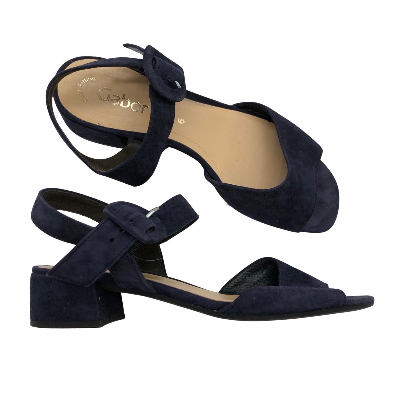 Unisex Gabor - Heeled sandals, size 39 - Blue (1)