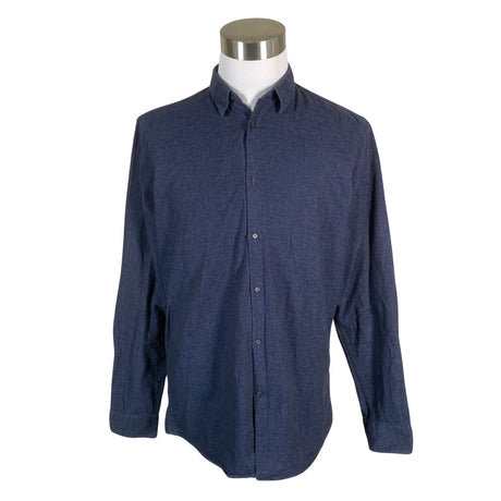 Unisex J.Lindeberg - Collared shirt, size L - Blue ()