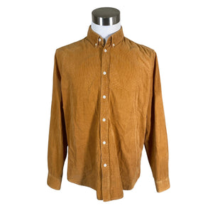 Unisex Samsoe&Samsoe - Collared shirt, size XL - Brown (1)