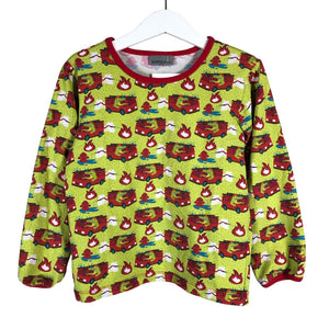 Unisex Sampsukka - Tricot shirt, size 104 - 110 - Green (1)