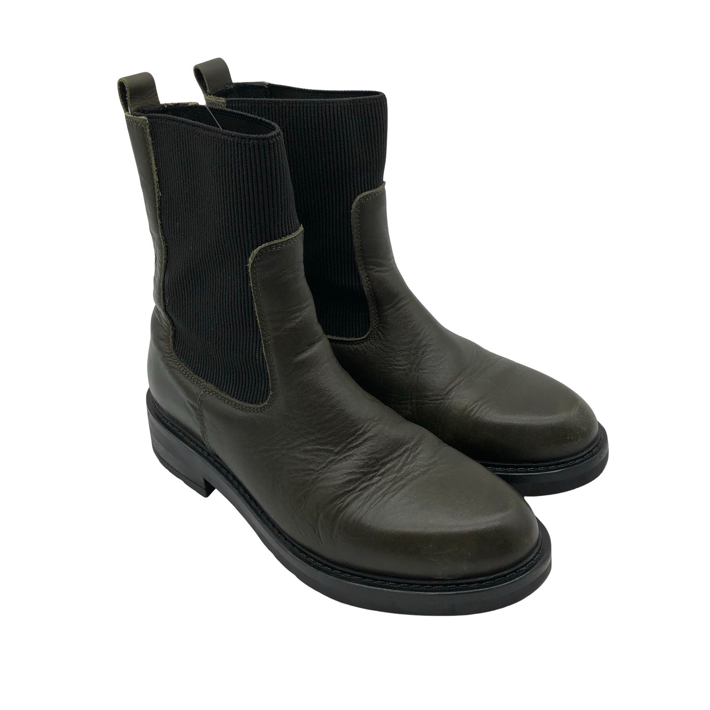 Unisex Pavement - Ankle boots, size 39 - Green (3)