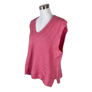 Unisex Massimo Dutti - Knit vest, size 38 - Pink (2)