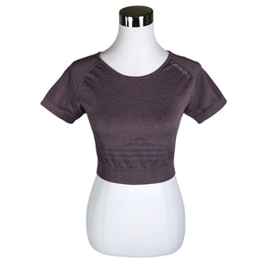 Unisex ICIW – Icaniwill - Sports shirt, short sleeve, size 38 - Violet (1)