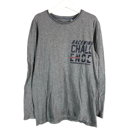 Unisex Sanetta - Tricot shirt, size 146 - 152 - Gray ()