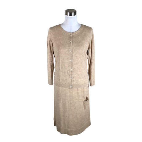 Unisex Arelalizza - Knit dress, size 40 - Beige ()