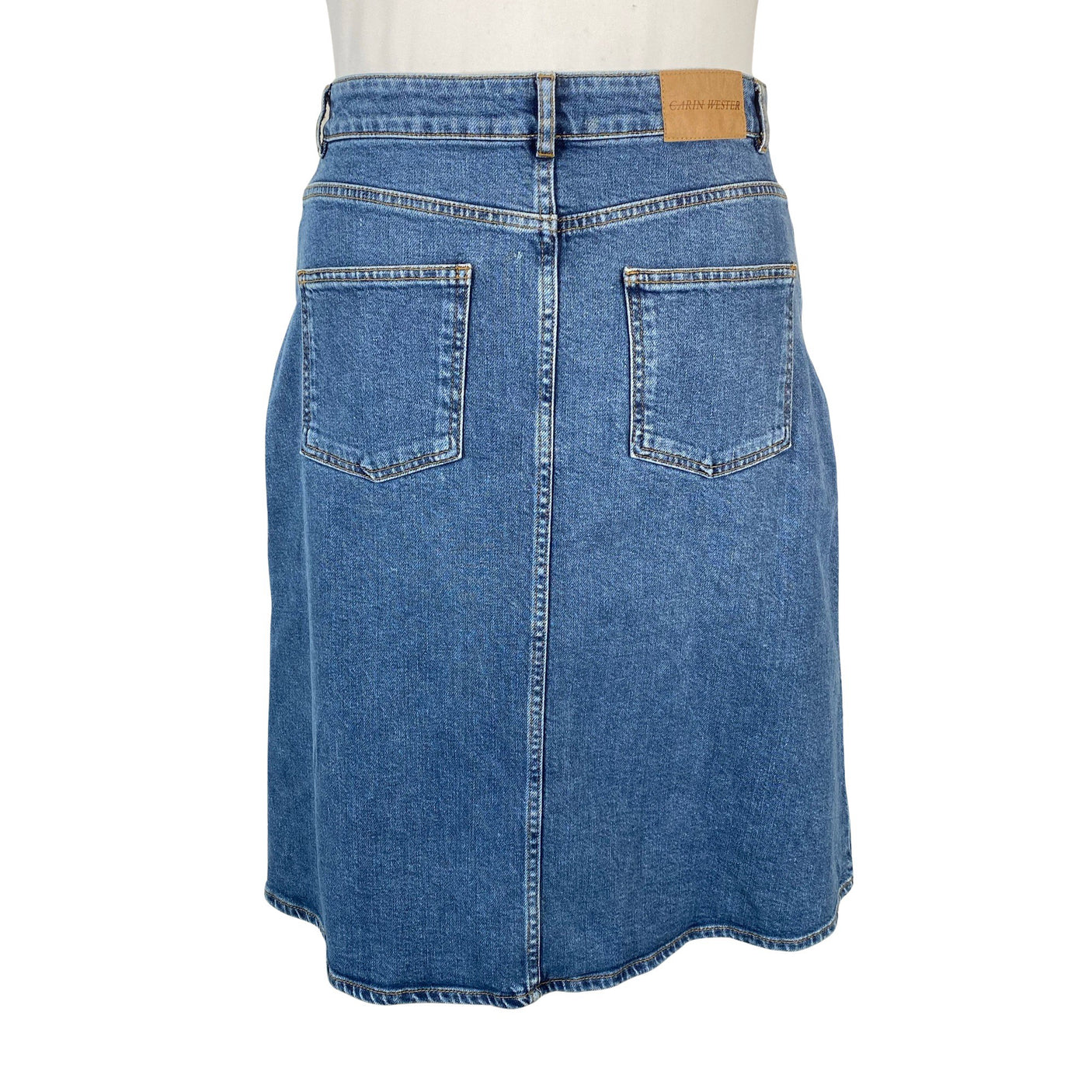 Unisex Carin Wester - Denim skirt, size 42 - Blue (2)