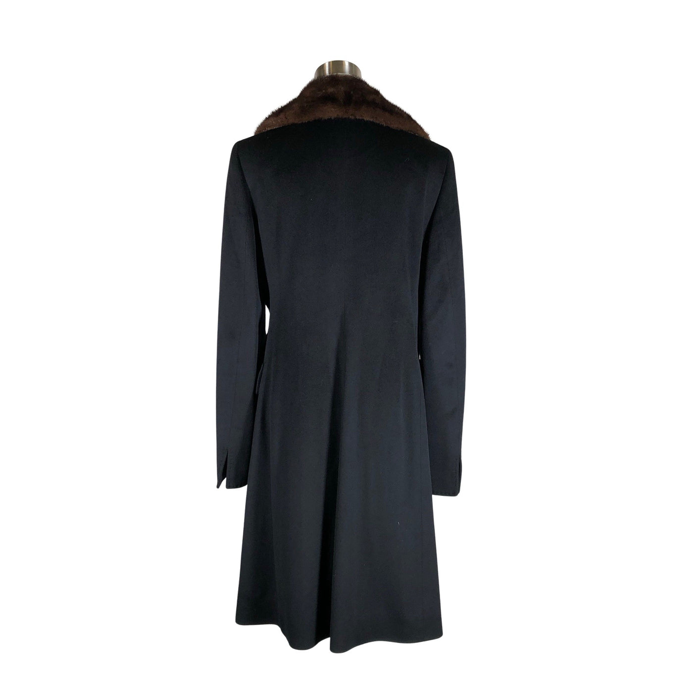 Unisex Linea - Wool coat, size 40 - Black (2)