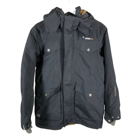 Unisex Didriksons - Winter jacket, size 164 - 170 - Black ()