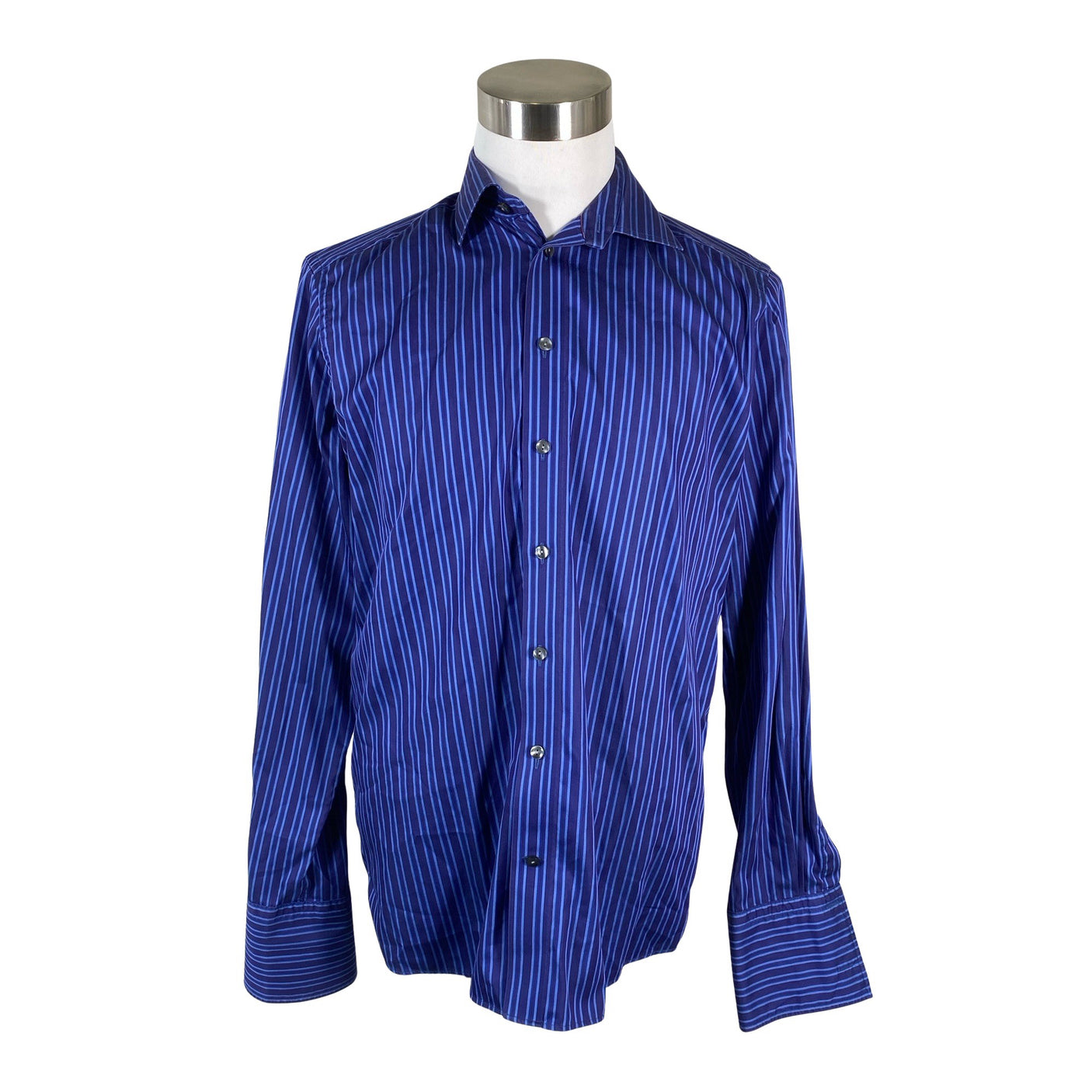Unisex Eton - Collared shirt, size L - Blue (1)
