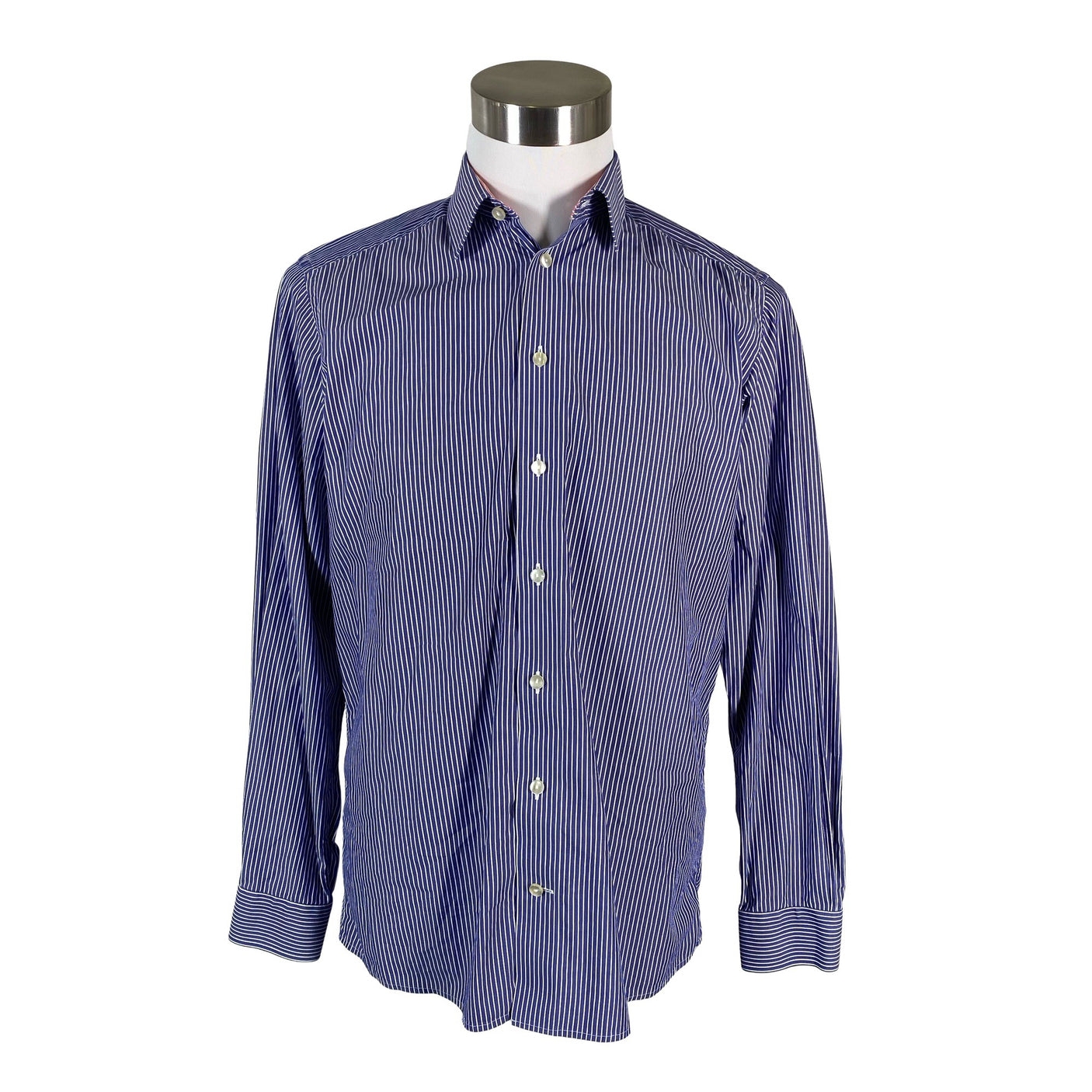 Unisex Eton - Collared shirt, size M - Blue (1)