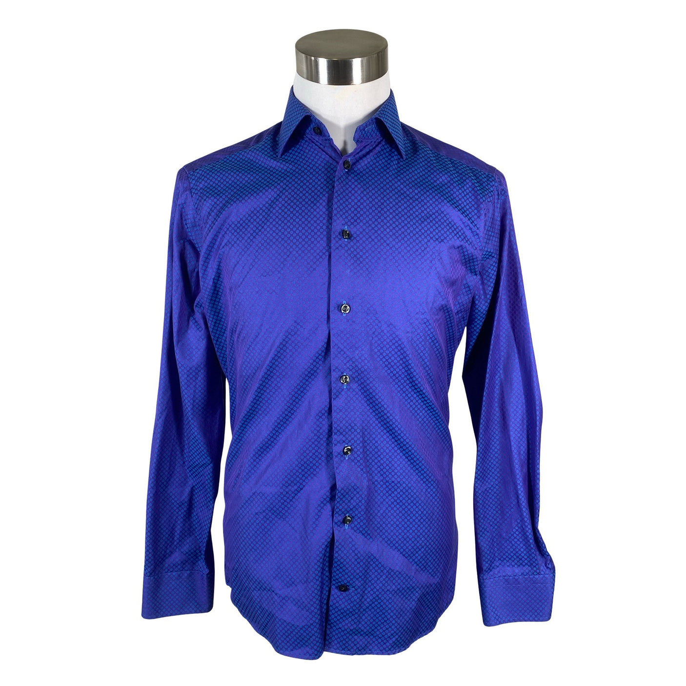 Unisex Eton - Collared shirt, size M - Violet (1)