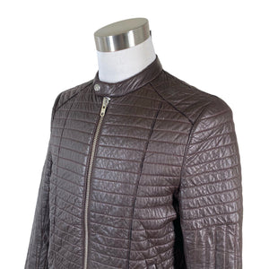 Unisex Sand - Leather jacket, size L - Brown (3)