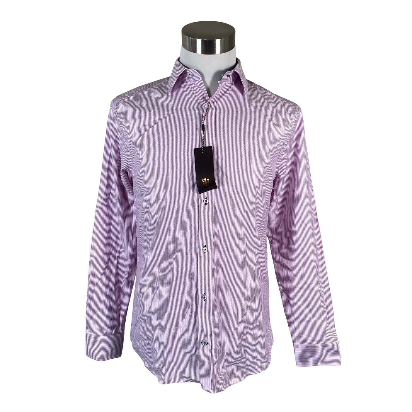 Unisex Riley - Collared shirt, size M - Light pink (1)