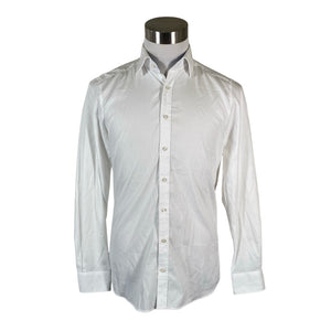 Unisex Olymp - Collared shirt, size M - White (1)