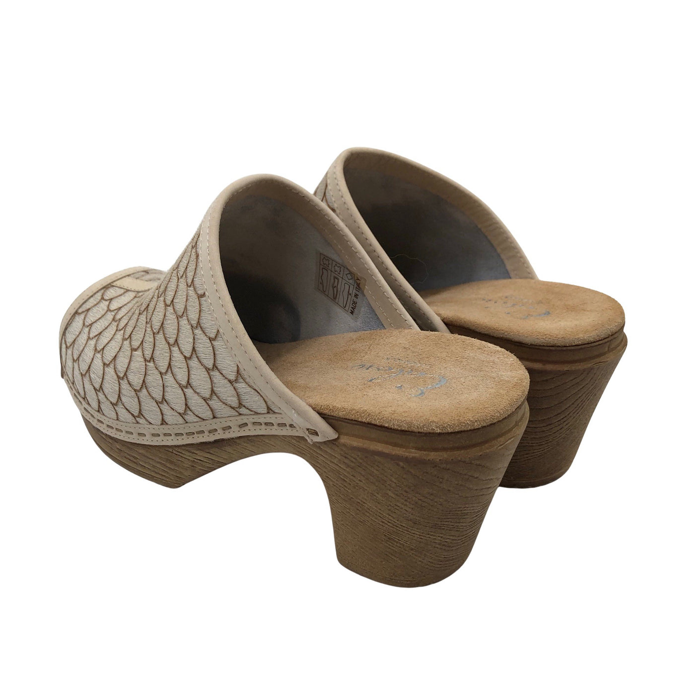 Unisex Calou - Heeled sandals, size 39 - White (2)