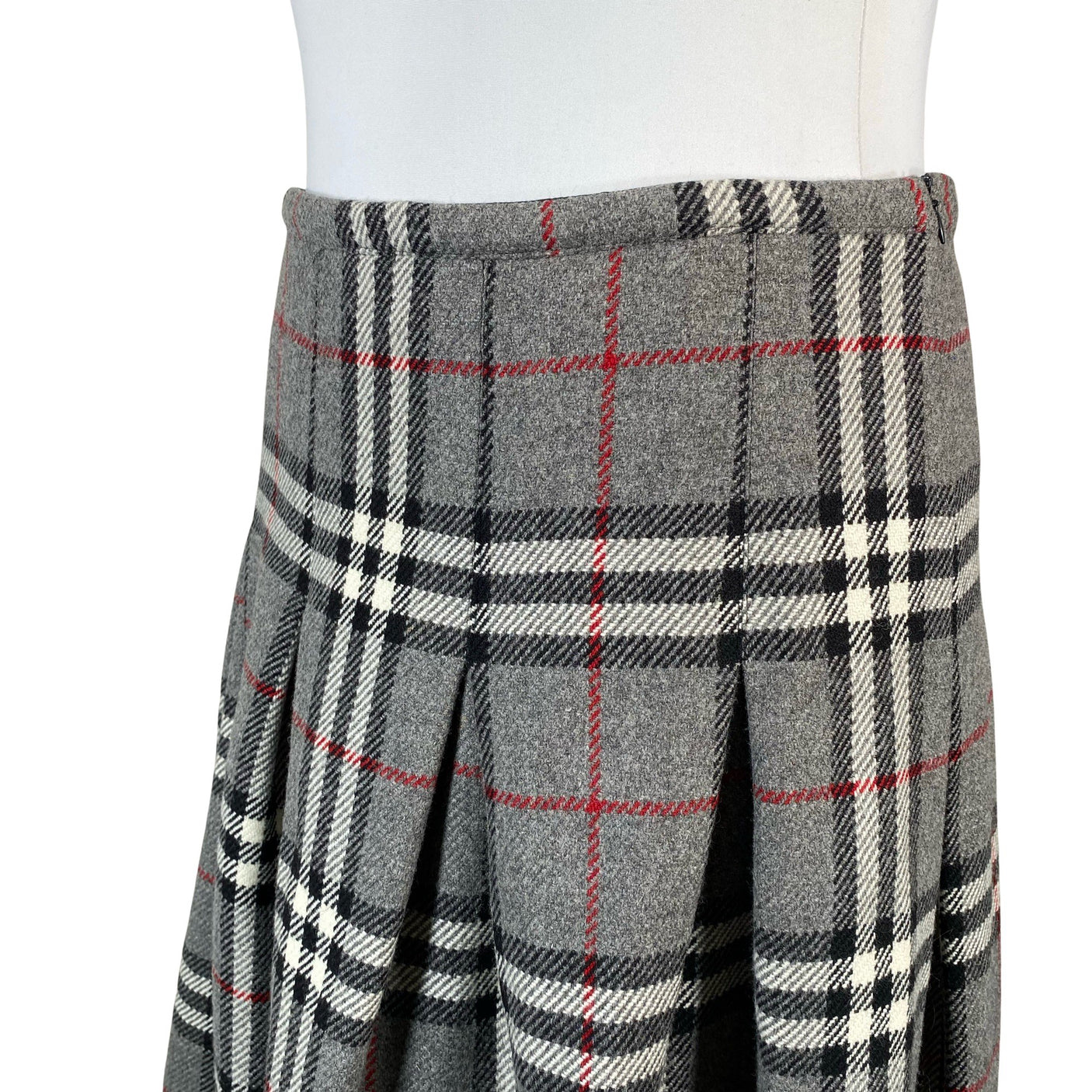 Unisex Burberry - Fabric skirt, size 42 - Gray (3)