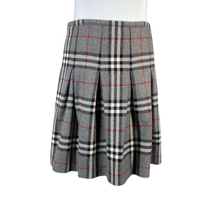 Unisex Burberry - Fabric skirt, size 42 - Gray (1)