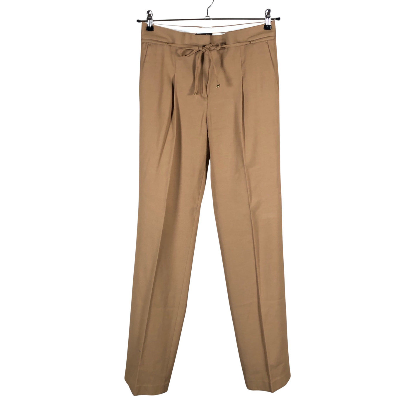 Unisex Massimo Dutti - Straight leg trousers, size 38 - Brown (1)