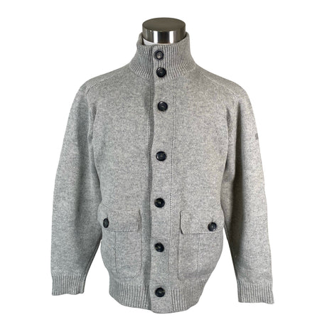 Unisex Pierre Cardin - Cardigan, size L - Gray ()