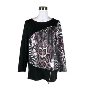 Unisex Bella Mode - Tricot shirt, size 40 - Black (1)