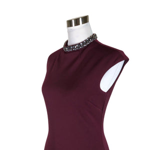 Unisex Ted Baker - Party dress, size 36 - Wine red (3)