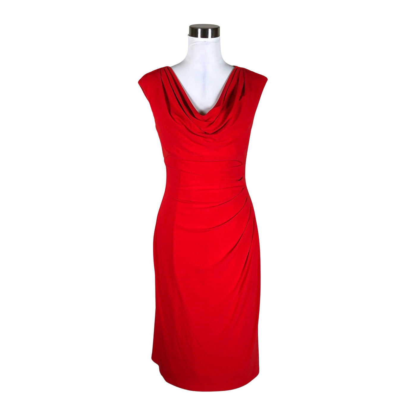 Unisex Lauren Ralph Lauren - Tricot dress, size 38 - Red (1)