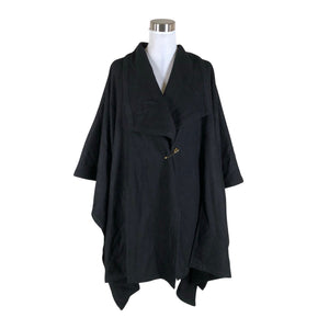 Unisex Clasen - Shawl, size Maxi - Black (1)