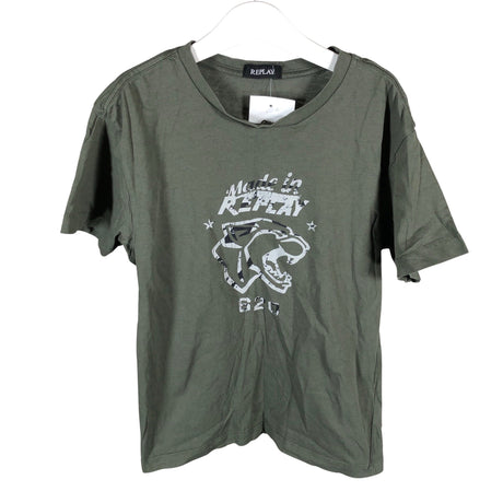 Unisex Replay - T-shirt, size 134 - 140 - Green ()
