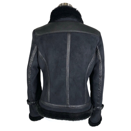 Unisex Armani Jeans - Leather jacket, size 40 - Black (2)