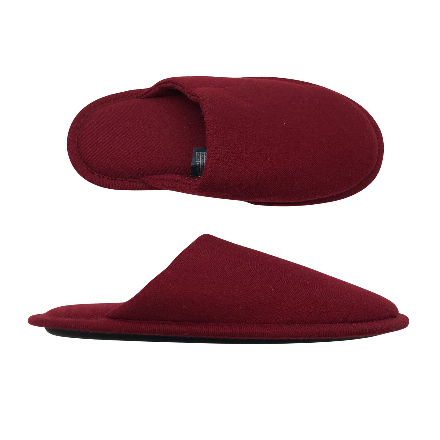 Unisex Tommy Hilfiger - Indoor slippers, size 37 - Wine red (1)