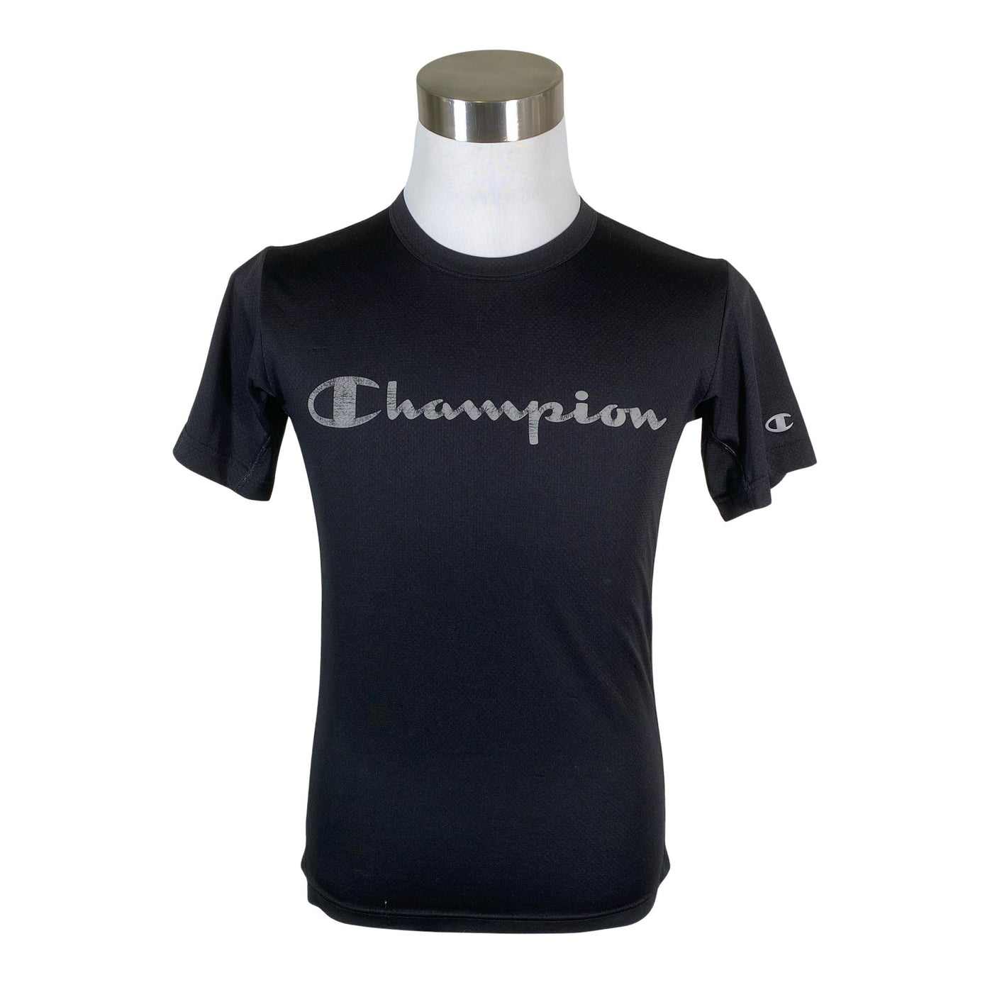 Unisex Champion - Sports shirt, short sleeve, size S - Black (1)