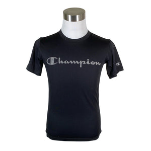 Unisex Champion - Sports shirt, short sleeve, size S - Black (1)