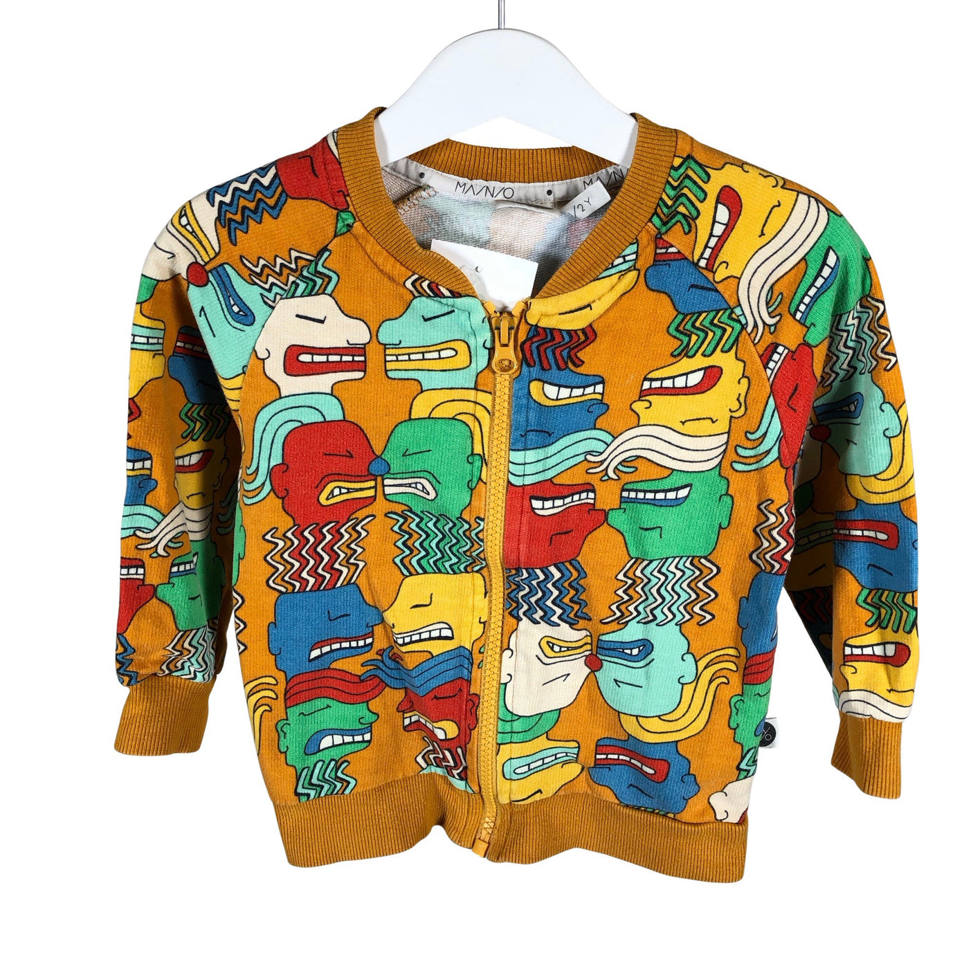 Unisex Mainio - Sweatshirt, size 86 - 92 - Orange (1)