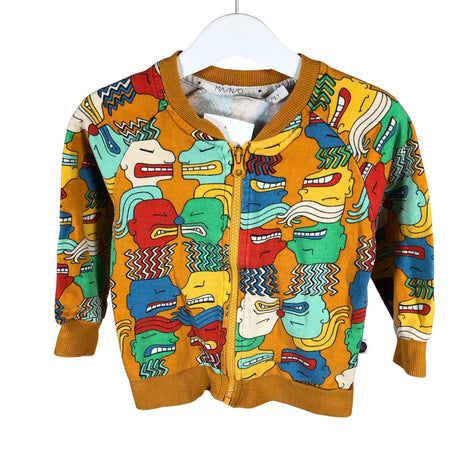 Unisex Mainio - Sweatshirt, size 86 - 92 - Orange ()