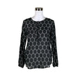 Unisex Motto - Blouse, size 36 - Black ()