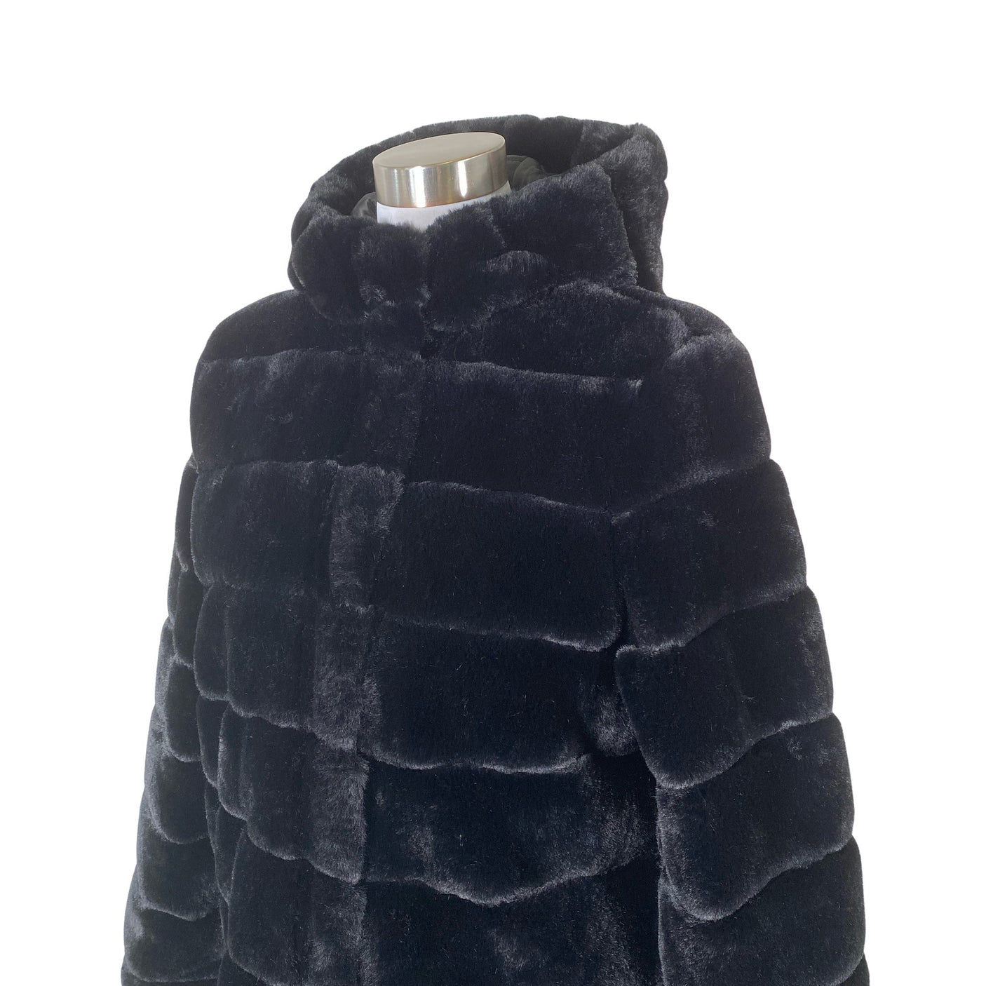 Unisex Samsoe&Samsoe - Faux fur coat, size 36 - Black (3)