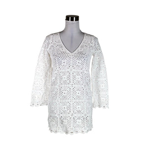 Unisex Sézane - Knit tunic, size 34 - White (1)