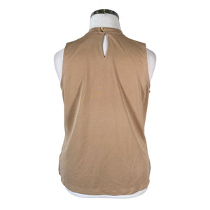 Unisex Summum Woman - Tricot tank top, size 42 - Beige (2)