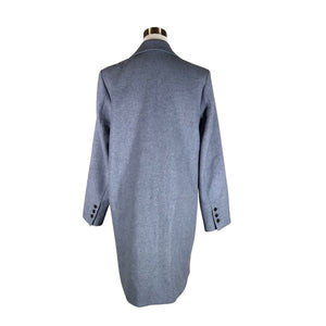Unisex Selected - Wool coat, size 40 - Light blue (2)