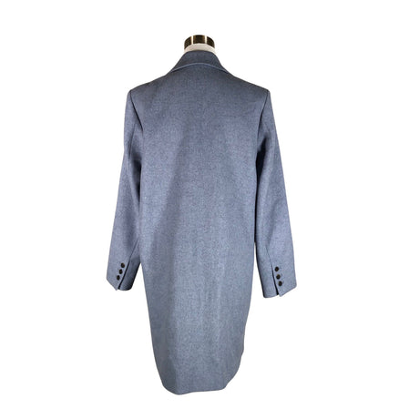 Unisex Selected - Wool coat, size 40 - Light blue (2)
